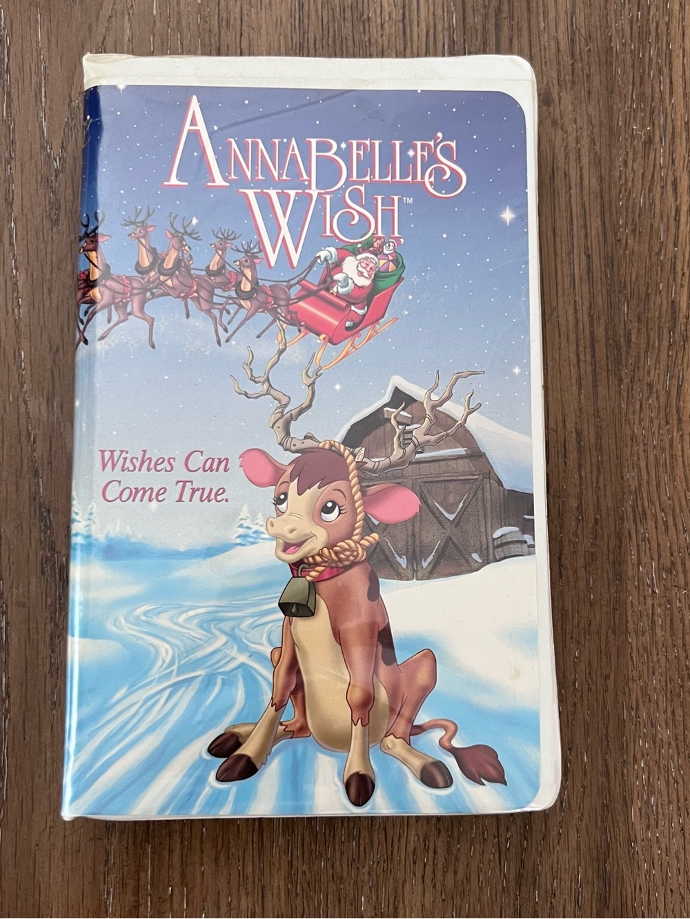 Vintage 1997 Animated Christmas Film Annabelle's Wish VHS